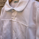 Grembiule LAB bianco con collo tondo