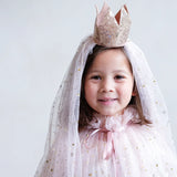 Corona paillettes con velo glitter SHOOTING STAR CROWN
