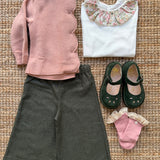 Pantalone palazzo con cappe verde La Mascot 562110731