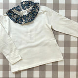 Polo colletto frill fiori La Mascot 541101114