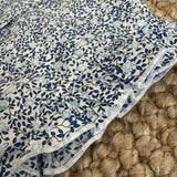 Camicetta fiorellino blu e azzurro Malvi & Co S26M021CAPR