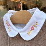Body LAB newborn colletto ricamato fiori