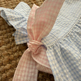 Completo top e bloomers vichy HS70G Baby Gi