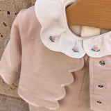 Body colletto petalo ricamo fiori La Mascot 546320002