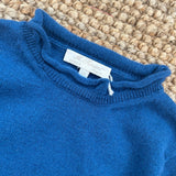 Maglioncino collo cratere avio misto cashmere Mariella Ferrari MGL10