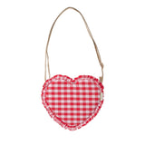 Borsa tracolla cuore vichy G2589R