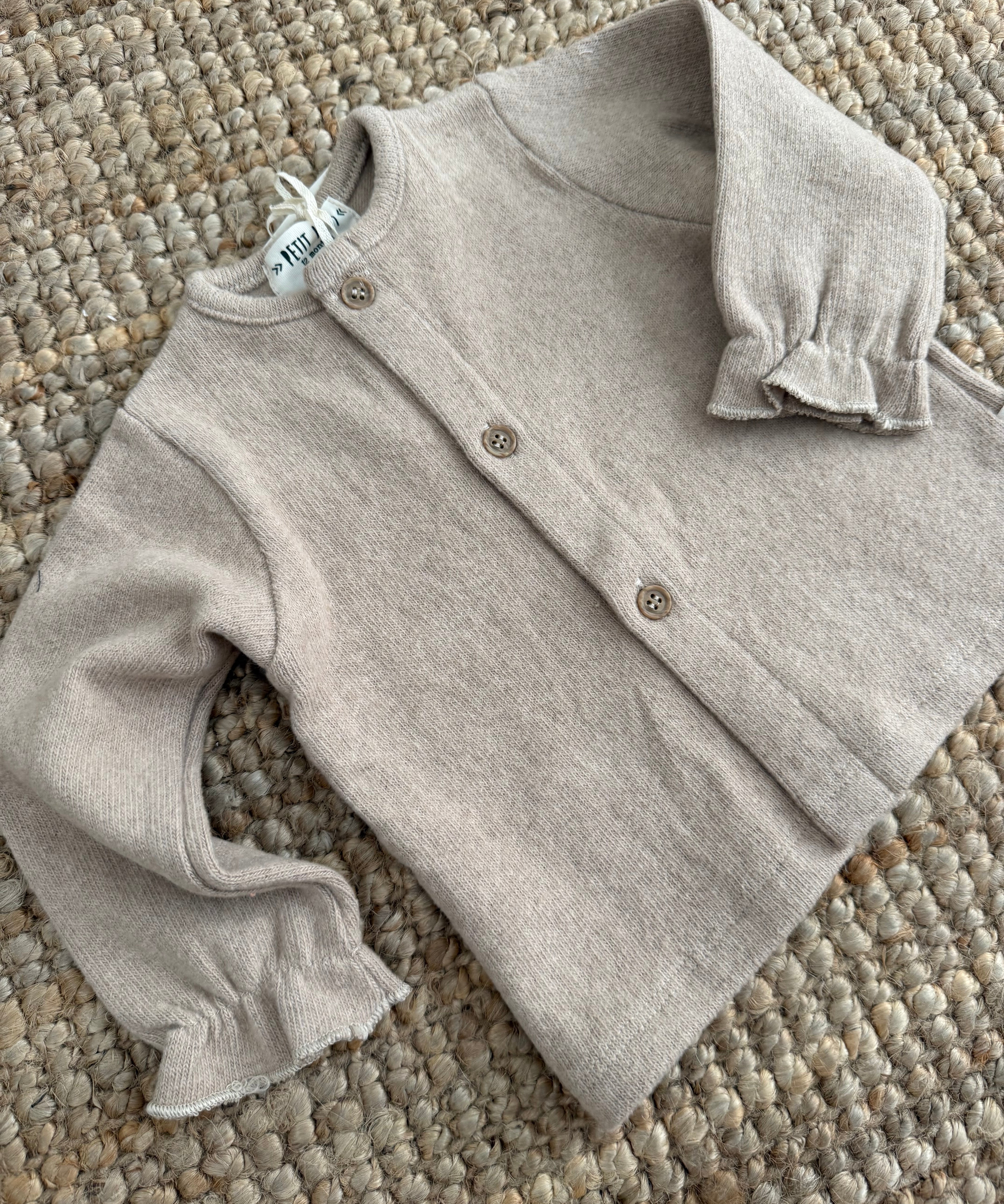 Cardigan sabbia BK4020 Petit Indi