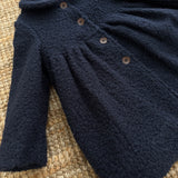 Cappottino bouclé blu Mariella Ferrari GDB4BIS
