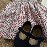 Abito fiorellini con ricamo smock Malvi & Co S26M012VECPR