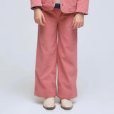 Pantalone Compania Fantastica velluto a costine rosa 11415