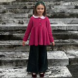 Cardigan ciliegia abbottonatura petalo La Mascot 541804312