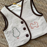 Gilet velluto ricamato 11422 Compania Fantastica