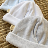 Cappellino ciniglia azzurro BG252 BabyGi