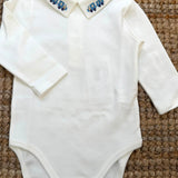 Body manica lunga ricamo trenino La Mascot 566309007