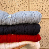 Cardigan trecce blu Mi Lucero x LA NUVOLA LAB 26295