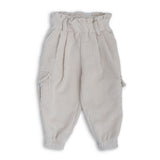 Pantalone velluto cargo latte GN25007