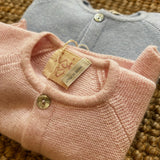 Cardigan microlink misto cashmere rosa Malvi F25N141GFLL