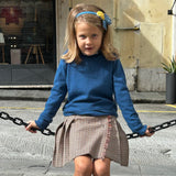 Gonna kilt pied de poule Mariella Ferrari GNE5