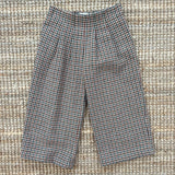 Pantalone palazzo con pences pied de poule Mariella Ferrari PTE5