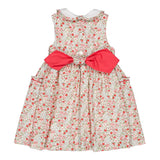 Abito ricamo smock fantasia fragoline Ixia Kidiwi 36201