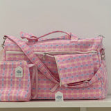 Borsa da passeggino LAB fiorellino rosa