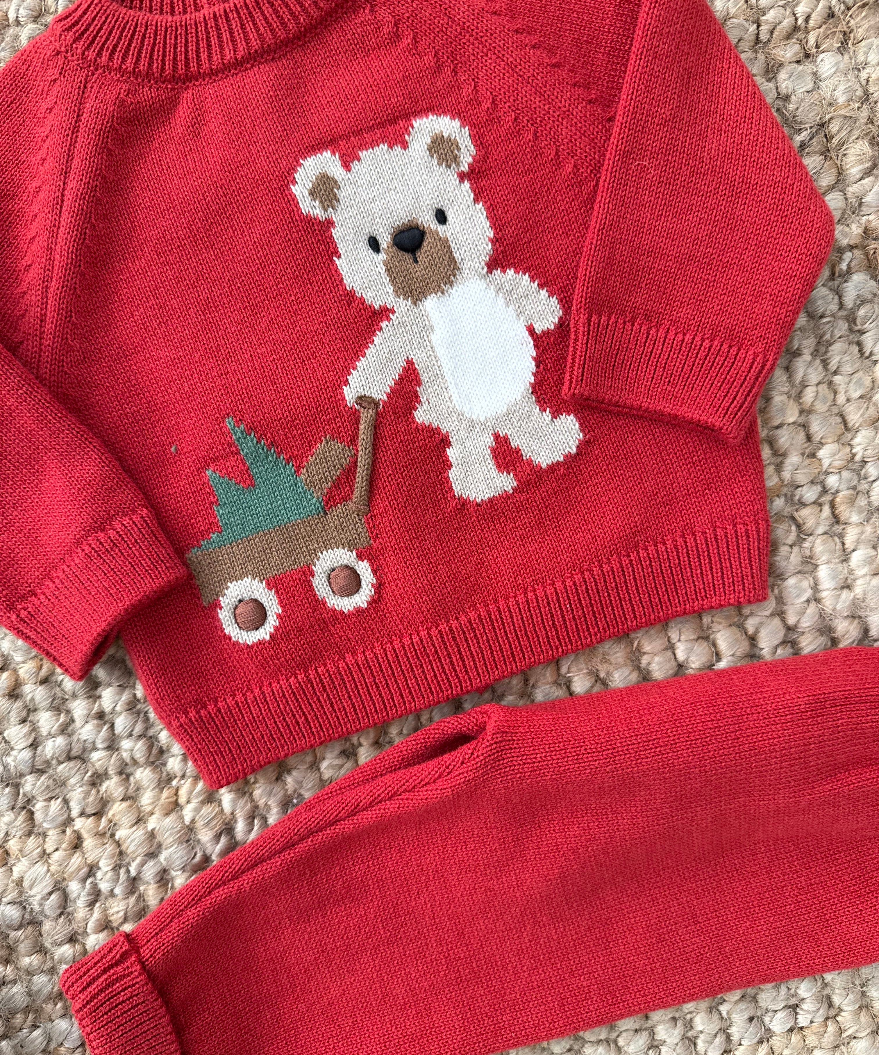 Completo newborn spezzato orsetto DK225 DrKid