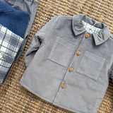 Giacca velluto a coste grigio IH99B BabyGi
