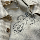 Completo spezzato newborn macchinina Tiny Soul TS700 TS717