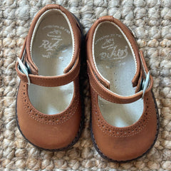 Ballerine pelle impunturate caramello B3512