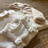 Tutina ciniglia salopette teddy DBI25140