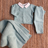 Copertina verde acqua rombi Dr Kid DK265