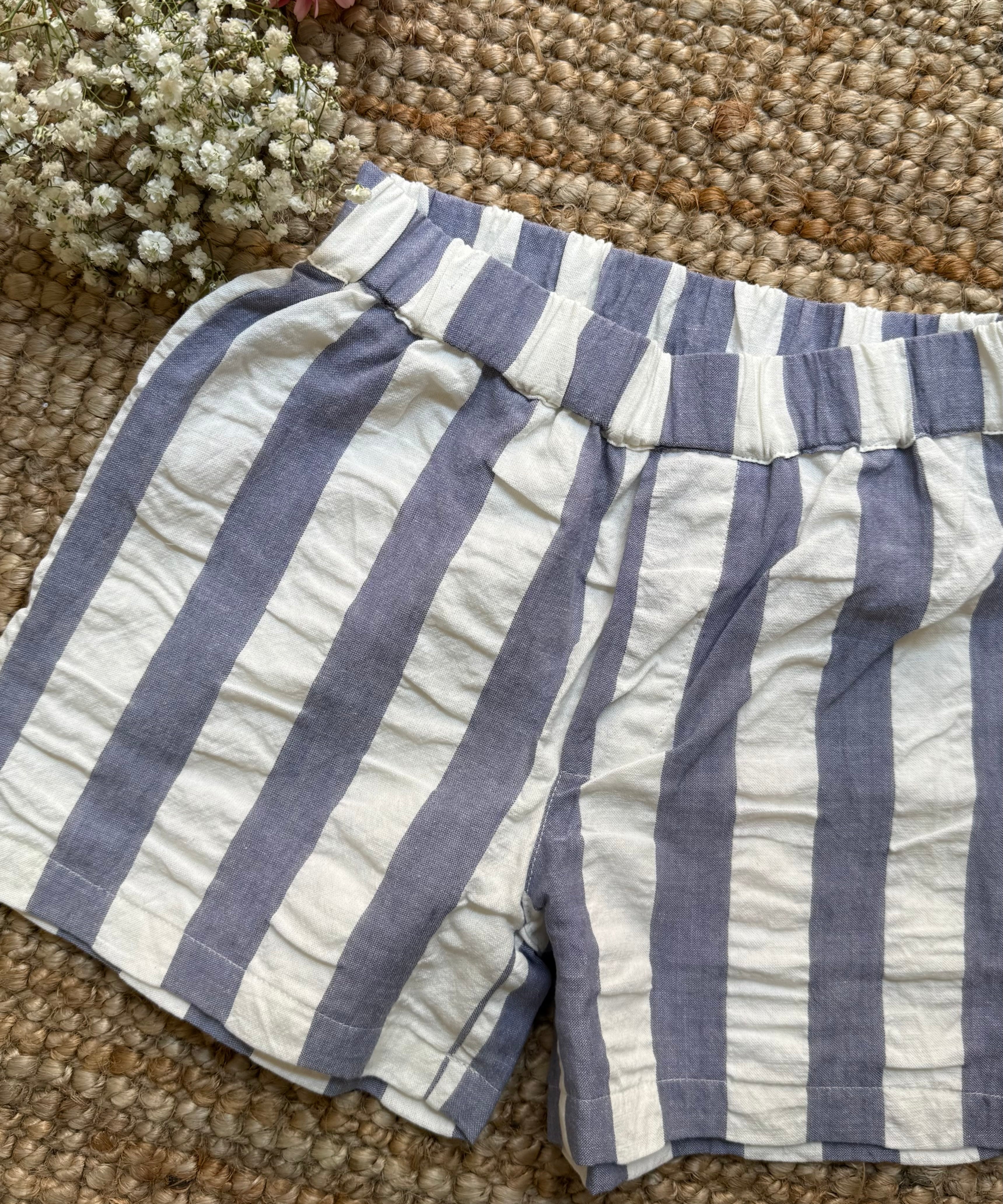 Shorts rigoni blu e bianco Pigeon 26SUMSHW