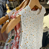 Abito ricamo smock fiorellini Pigeon 26SLES