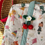 Borsa per passeggino cartella LAB patchwork vintage