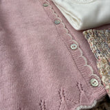 Cardigan rosa cappe DK194 DrKid