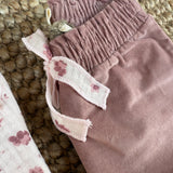 Pantalone velluto micro costine rosa ciclamino Tiny Soul TS734
