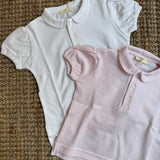 Polo colletto rotondo in piquet Baby Gi PL173GMC
