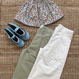 Pantalone palazzo oliva Time to Bloom 133404