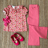 LAB Artemisia set with pink plush frill