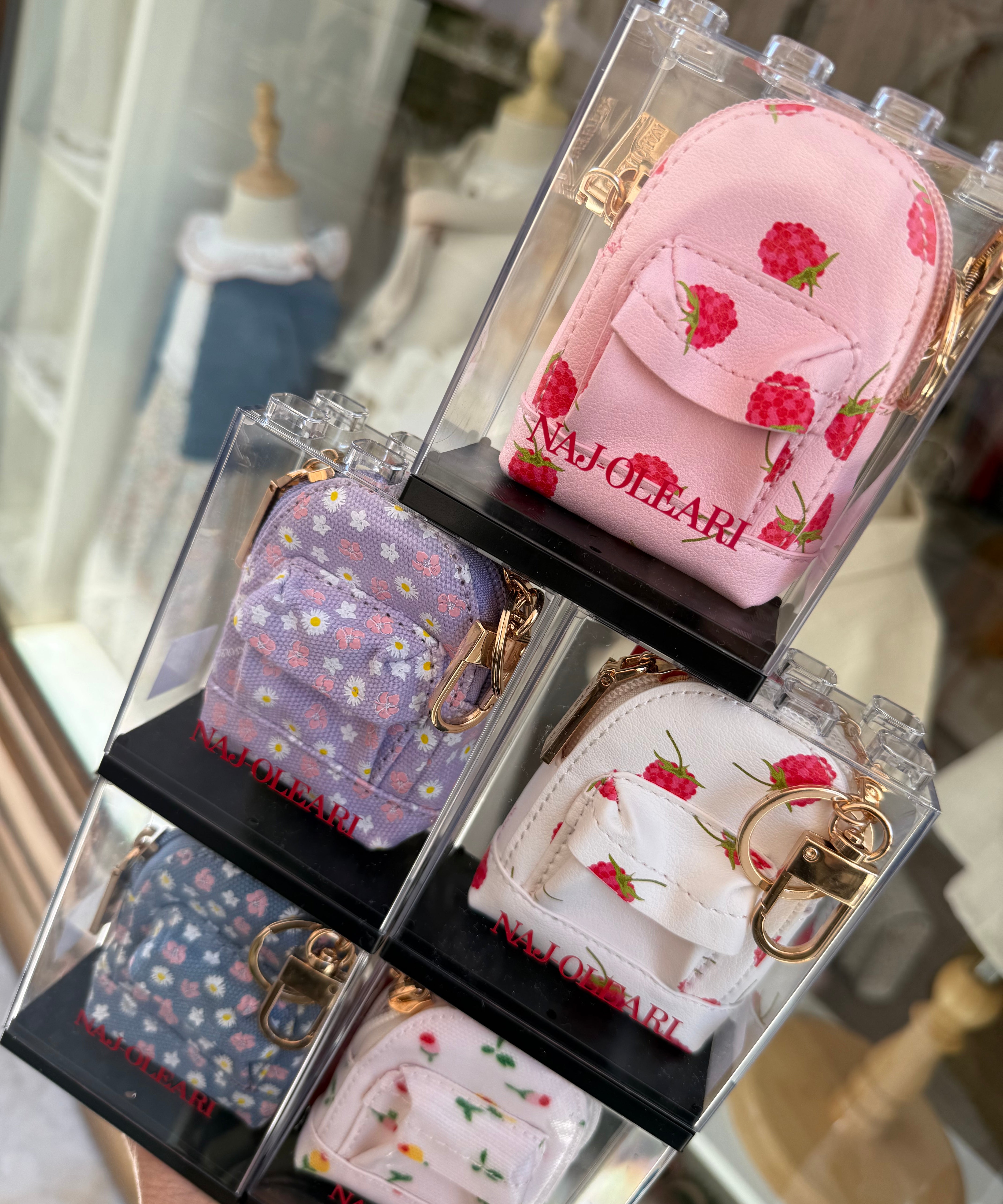 Charms portachiavi mini zainetto Naj-Oleari