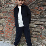 Alessandro LT3A00045 Navy Blue Cargo Pants