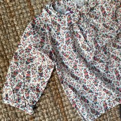 Camicetta in tessuto Liberty toni rosa Mariella Ferrari CM931ML