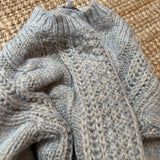 Maglione Magil trecce carta da zucchero e oro IN27040