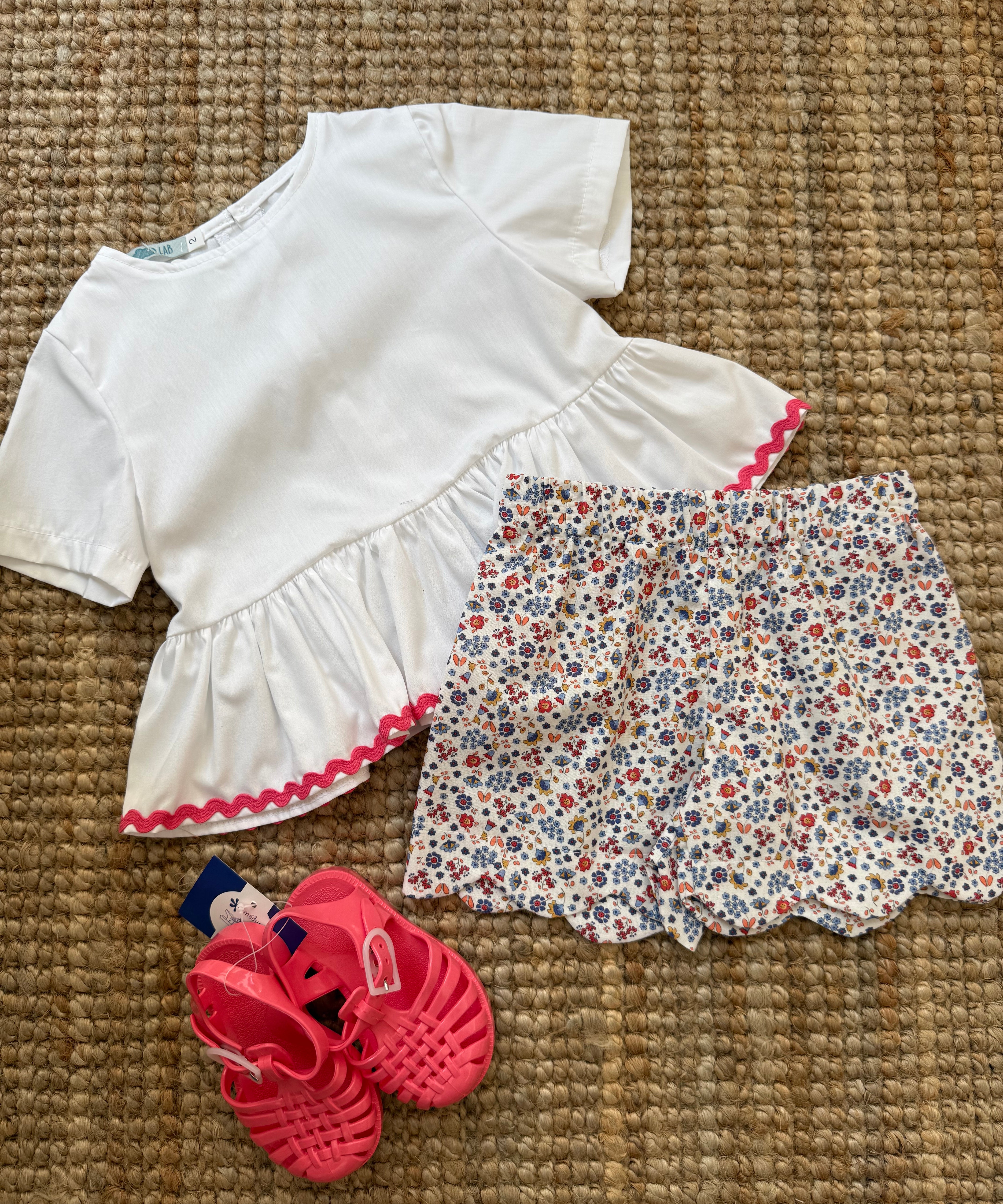 Shorts LAB cappe fantasia fiorellini