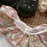 Polo con colletto frill fantasia fiorellini La Mascot 561101007