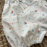 Bloomers LAB coulotte in cotone pesciolini e barchette