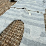 Completo spezzato newborn righe Tiny Soul TS700 TS701