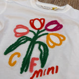 T-shirt cropped tulipani fluffy Compania Fantastica 42433