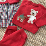 Completo newborn spezzato orsetto DK225 DrKid