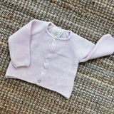 Cardigan microlink misto cashmere rosa Malvi F25N141GFLL